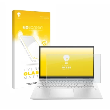 Front side of a product packaging with the brand logo upscreen. Next to it is the device HP ProBook 440 G8 shown with the corr