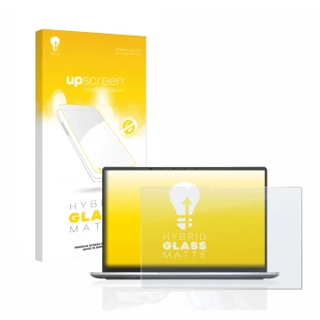 Front side of a product packaging with the brand logo upscreen. Next to it is the device Dell Latitude 9420 2-in-1 2021 shown 