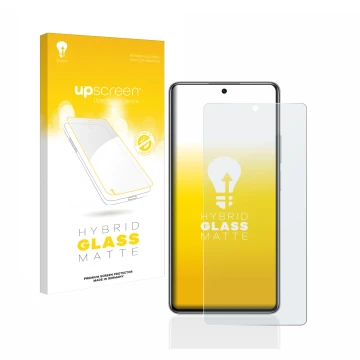 Front side of a product packaging with the brand logo upscreen. Next to it is the device Xiaomi 11T Pro shown with the corresp