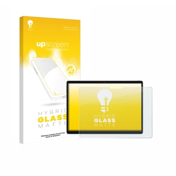 Front side of a product packaging with the brand logo upscreen. Next to it is the device Dell Latitude 7320 Detachable shown w