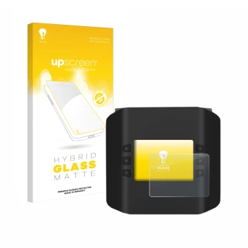 Front side of a product packaging with the brand logo upscreen. Next to it is the device ISDT Smart Duo Charger K4 shown with 