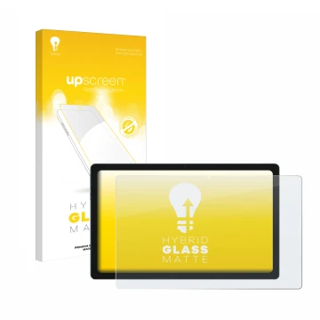 Front side of a product packaging with the brand logo upscreen. Next to it is the device Blackview Tab 11 shown with the corre