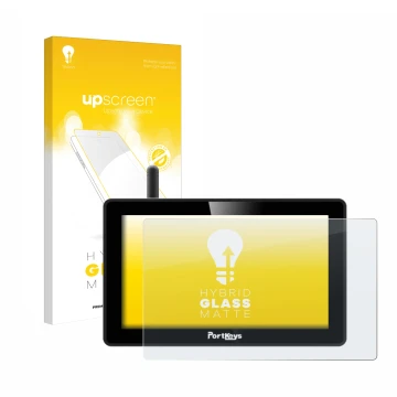 Front side of a product packaging with the brand logo upscreen. Next to it is the device Portkeys BM5 WR shown with the corres