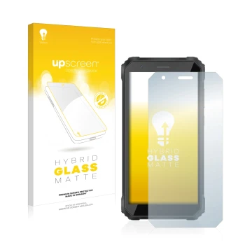 Front side of a product packaging with the brand logo upscreen. Next to it is the device Blackview Oscal S60 Pro shown with th