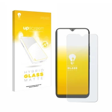 Front side of a product packaging with the brand logo upscreen. Next to it is the device 4G Systems Rephone shown with the cor