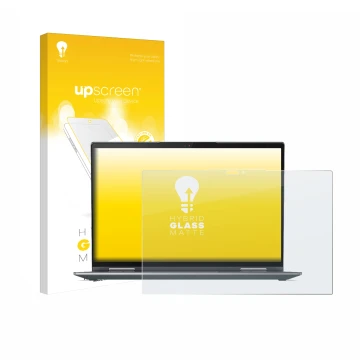 Front side of a product packaging with the brand logo upscreen. Next to it is the device Lenovo ThinkPad X1 Yoga Gen 7 shown w