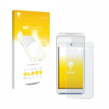 Front side of a product packaging with the brand logo upscreen. Next to it is the device Pax A920 shown with the corresponding