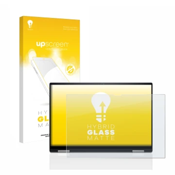 Front side of a product packaging with the brand logo upscreen. Next to it is the device Dell Inspiron 16 7620 2-in-1 shown wi