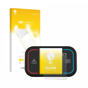 Front side of a product packaging with the brand logo upscreen. Next to it is the device Saphe Drive Mini shown with the corre