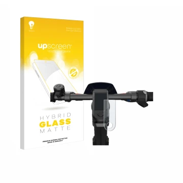 Front side of a product packaging with the brand logo upscreen. Next to it is the device NIU KQi3 Pro shown with the correspon