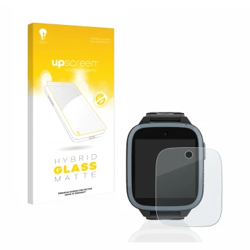 Front side of a product packaging with the brand logo upscreen. Next to it is the device Xplora XGO3 (1st Gen.) shown with the