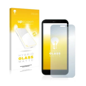 Front side of a product packaging with the brand logo upscreen. Next to it is the device Doogee X97 Pro shown with the corresp