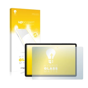 Front side of a product packaging with the brand logo upscreen. Next to it is the device Jumper Ezpad M10S shown with the corr