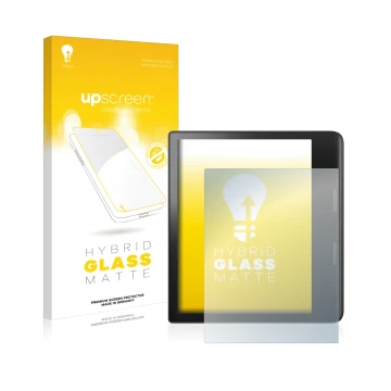 Front side of a product packaging with the brand logo upscreen. Next to it is the device Tolino Epos 3 shown with the correspo