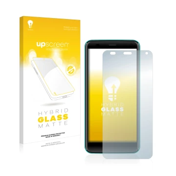 Front side of a product packaging with the brand logo upscreen. Next to it is the device Logicom Le Swipe shown with the corre