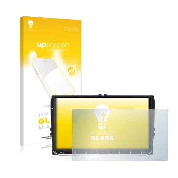 Front side of a product packaging with the brand logo upscreen. Next to it is the device M.I.C. AV9V2 shown with the correspon