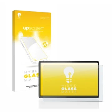 Front side of a product packaging with the brand logo upscreen. Next to it is the device Lenovo Tab P11 Gen 2 shown with the c