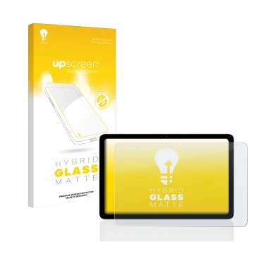 Front side of a product packaging with the brand logo upscreen. Next to it is the device Google Pixel Tablet shown with the co