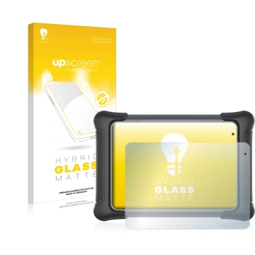 Front side of a product packaging with the brand logo upscreen. Next to it is the device Autel MaxiSys Elite II shown with the