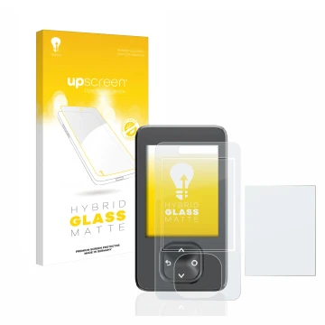 Front side of a product packaging with the brand logo upscreen. Next to it is the device Dexcom G7 CGM shown with the correspo