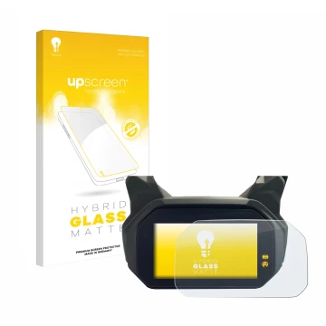 Front side of a product packaging with the brand logo upscreen. Next to it is the device BMW C400 GT TFT shown with the corres