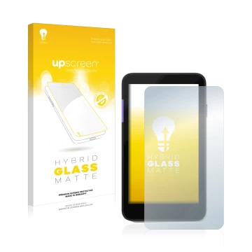 Front side of a product packaging with the brand logo upscreen. Next to it is the device Zettle Terminal (by Paypal) shown wit