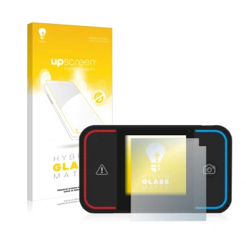 Front side of a product packaging with the brand logo upscreen. Next to it is the device Saphe Drive Pro shown with the corres