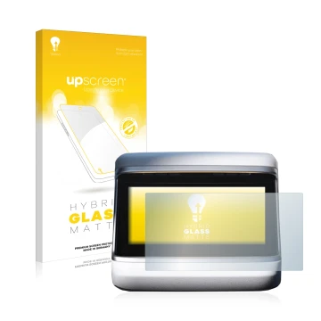 Front side of a product packaging with the brand logo upscreen. Next to it is the device Tesla Model S Plaid 2023 (Back displa