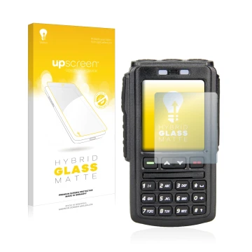 Front side of a product packaging with the brand logo upscreen. Next to it is the device AnyTone BT-01 shown with the correspo