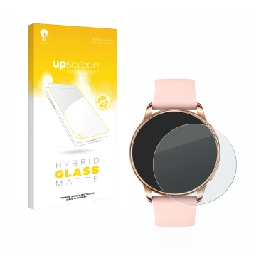 Front side of a product packaging with the brand logo upscreen. Next to it is the device Levowatch F2 shown with the correspon