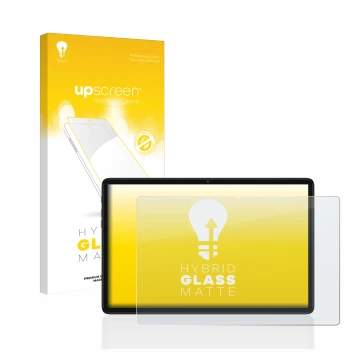 Front side of a product packaging with the brand logo upscreen. Next to it is the device Teclast P40HD shown with the correspo