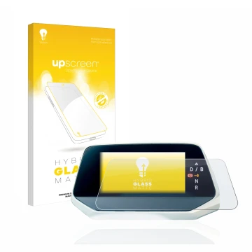 Front side of a product packaging with the brand logo upscreen. Next to it is the device Volkswagen ID.4 Digitalcockpit shown 