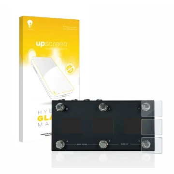 Front side of a product packaging with the brand logo upscreen. Next to it is the device Morningstar MC6 Pro shown with the co