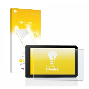 Front side of a product packaging with the brand logo upscreen. Next to it is the device Garmin zumo XT2 shown with the corres