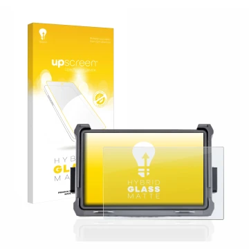 Front side of a product packaging with the brand logo upscreen. Next to it is the device DJI Transmission High Bright Funkmoni