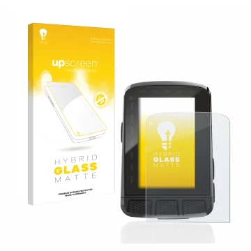 Front side of a product packaging with the brand logo upscreen. Next to it is the device Wahoo Elemnt Roam 2 shown with the co
