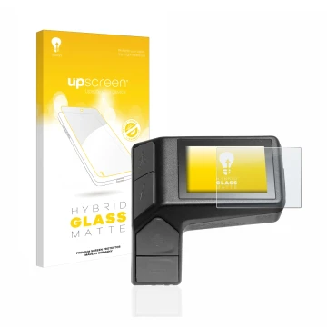 Front side of a product packaging with the brand logo upscreen. Next to it is the device Giant Ridecontrol Dash 2 in 1 shown w