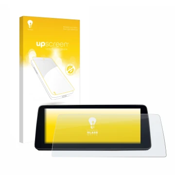 Front side of a product packaging with the brand logo upscreen. Next to it is the device BMW 5 G30/G31 2017-2019 shown with th