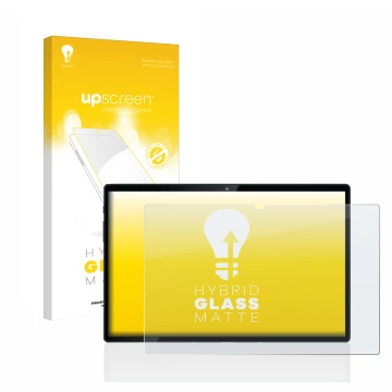 Front side of a product packaging with the brand logo upscreen. Next to it is the device Mediacom SmartPad Azimut 3 Lite 4G sh