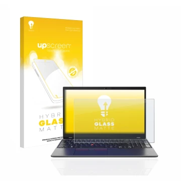 Front side of a product packaging with the brand logo upscreen. Next to it is the device Lenovo ThinkPad L15 Gen 4 shown with 