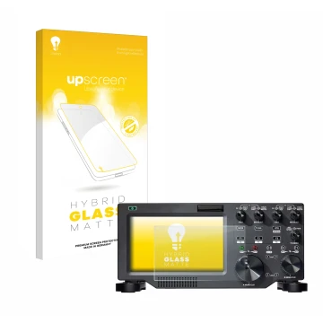 Front side of a product packaging with the brand logo upscreen. Next to it is the device FlexRadio Maestro FLEX-6000 shown wit