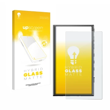 Front side of a product packaging with the brand logo upscreen. Next to it is the device Sony Walkman NW-A306 shown with the c