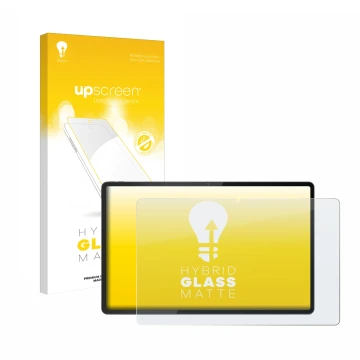 Front side of a product packaging with the brand logo upscreen. Next to it is the device Lenovo Tab Extreme shown with the cor