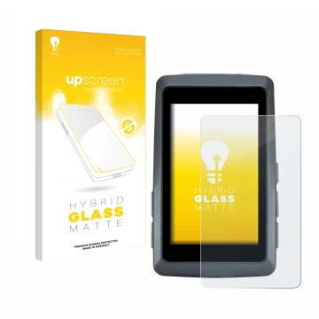 Front side of a product packaging with the brand logo upscreen. Next to it is the device Sigma ROX 12.1 EVO shown with the cor