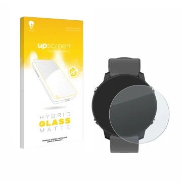 Front side of a product packaging with the brand logo upscreen. Next to it is the device Shot Scope G5 GPS Watch shown with th