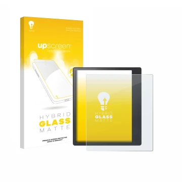 Front side of a product packaging with the brand logo upscreen. Next to it is the device Kobo Elipsa 2E shown with the corresp
