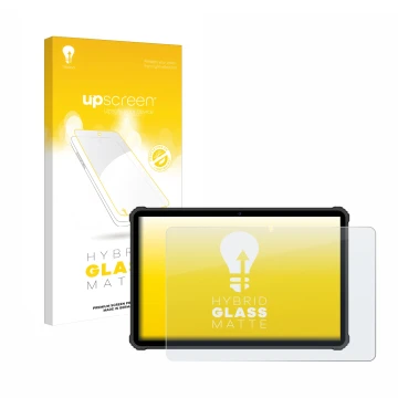 Front side of a product packaging with the brand logo upscreen. Next to it is the device Oukitel RT5 shown with the correspond