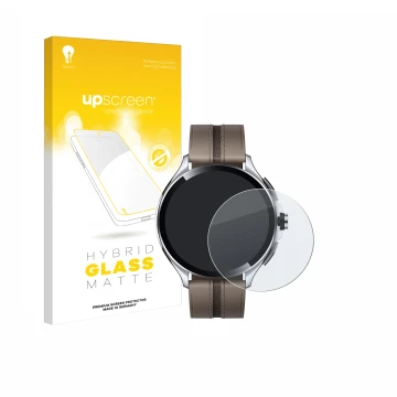 Front side of a product packaging with the brand logo upscreen. Next to it is the device Xiaomi Watch 2 Pro shown with the cor