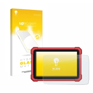 Front side of a product packaging with the brand logo upscreen. Next to it is the device Launch X-431 Euro Turbo II shown with
