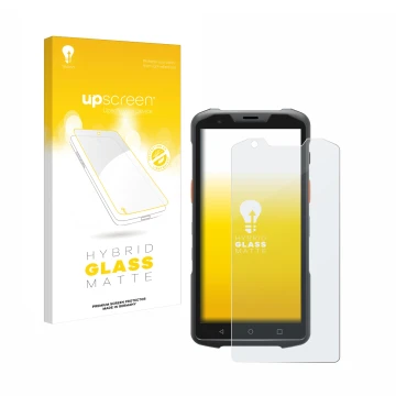 Front side of a product packaging with the brand logo upscreen. Next to it is the device Sunmi L2H shown with the correspondin